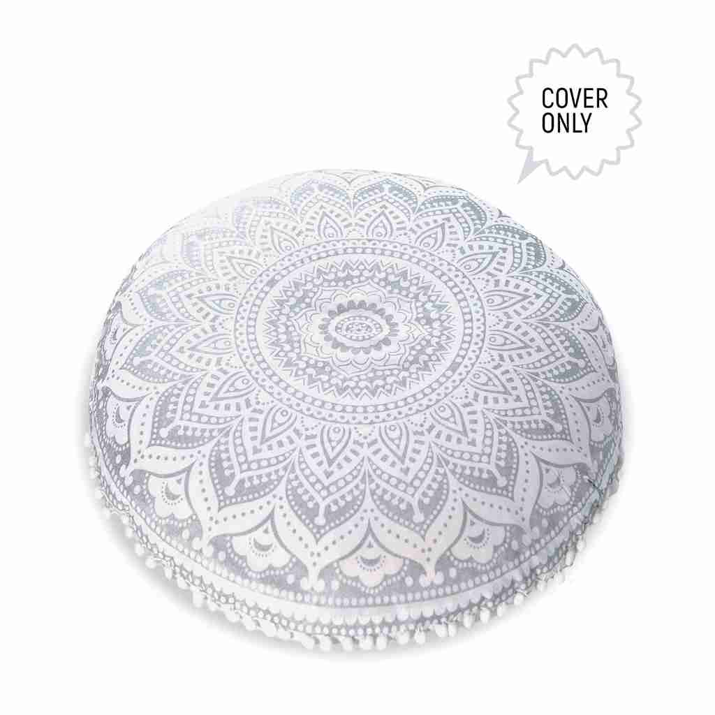 round mandala pillow